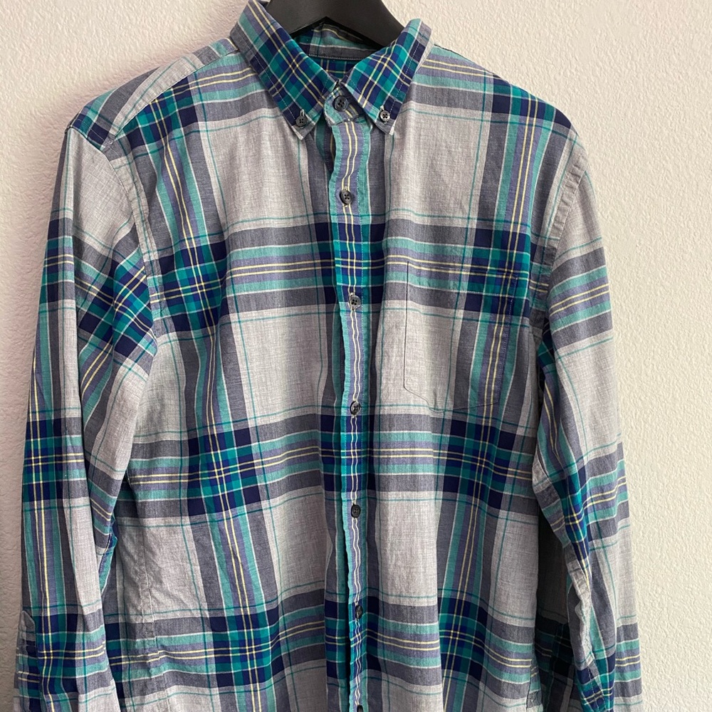 J.Crew flannel plaid shirt